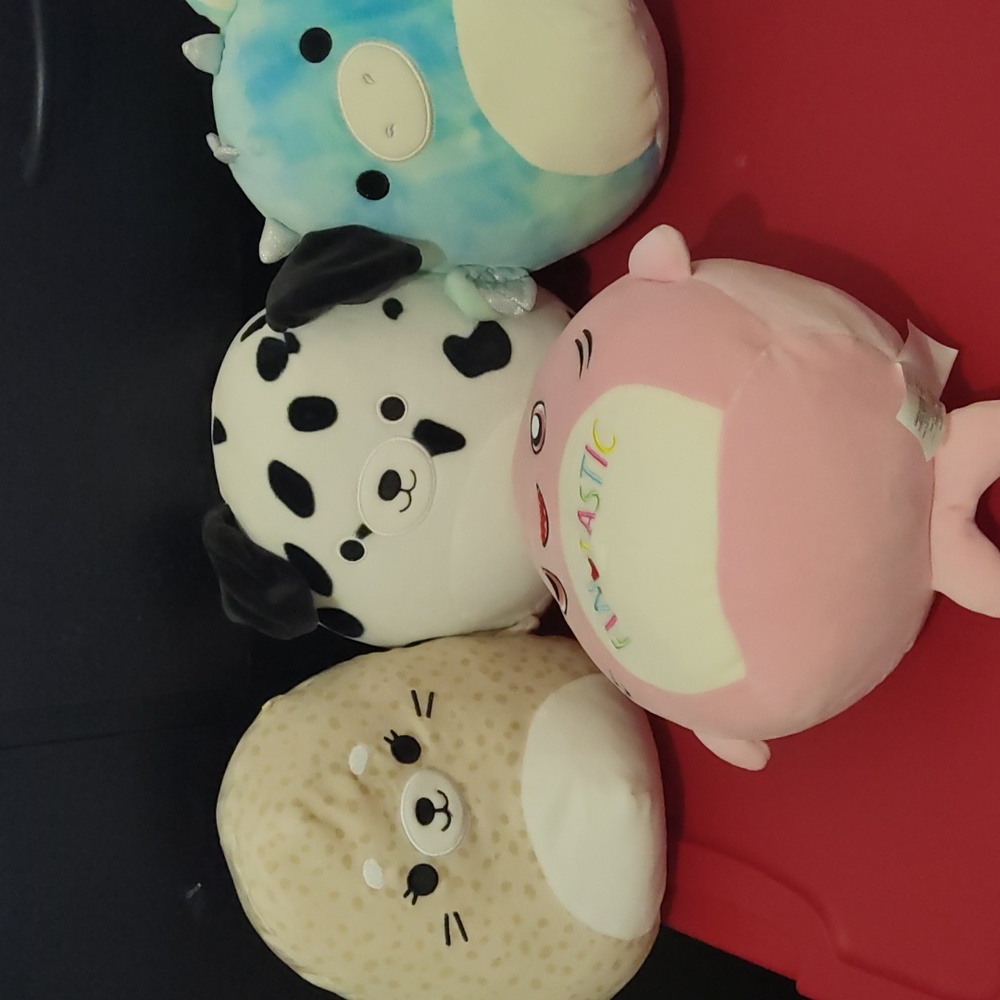 4 Big Squishmallows